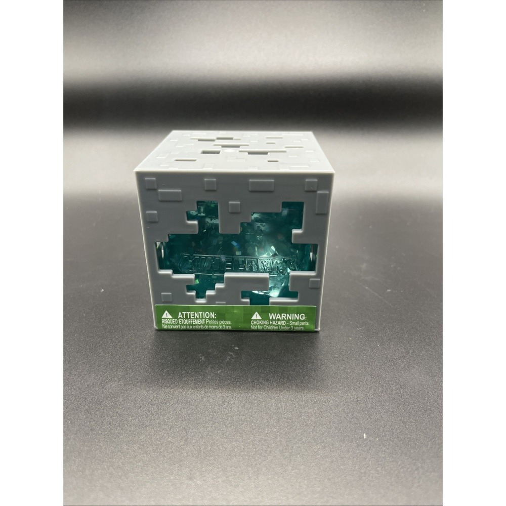 🥳 New Minecraft Jelly Cube Squishy - Blue!  Like Needoh Sealed
